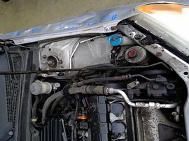 2003 HONDA CIVIC, SILVER, LX MODEL, 1.7L, AT.  A25206